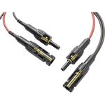 Fluke Spannungsprüfer Fluke 5301195 PVLEAD3 Messleitung 1 Set, (PVLEAD3) - Schwarze und rote MC4-Solarstromklemmen-Messkabel, CAT III 1000V / CAT IV 600V, 20 Amp.