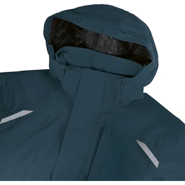 Uvex Sports uvex suXXeed craft, Arbeitsjacke Wetterjacke, optimale Passform, wind- und regenfest, blau-nachtblau, Größe L – Bild 4
