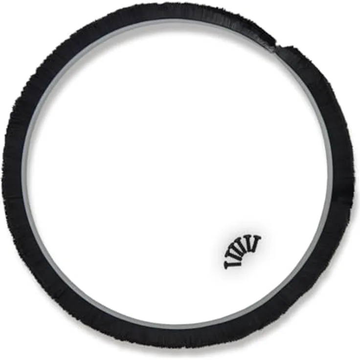 MENZER Bürstenkranz (225 mm) für Trockenbauschleifer TSW 225, TSW 225 AV und TSW 225 PRO, robuster Kranz mit längeren Borsten