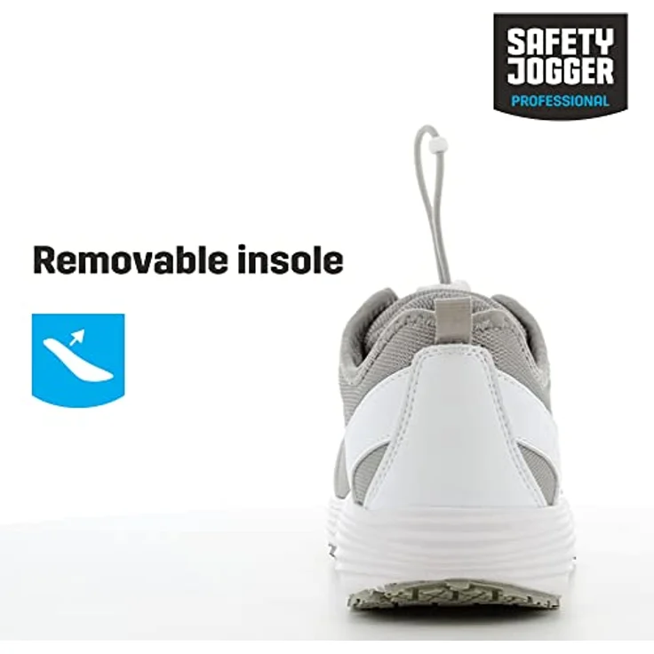 OXYPAS Superlight Sneaker James, ultraleichter Arbeitsschuh mit atmungsaktivem 3D-Material, herausnehmbarer Innensohle und rutschfester Sohle – Bild 4