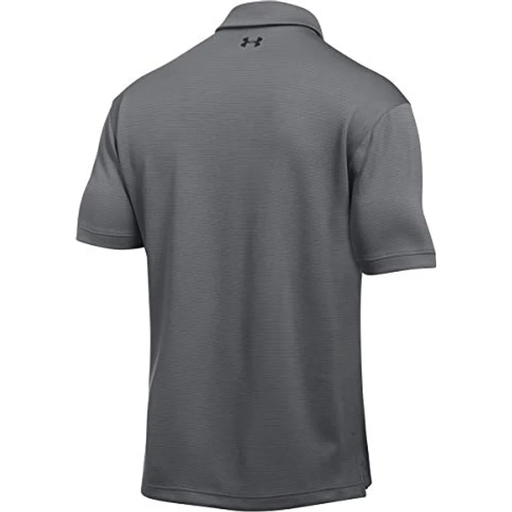 Under Armour Herren Tech Polo, atmungsaktives Poloshirt mit loser Passform, grau (Graphite (040)), 3XL – Bild 4