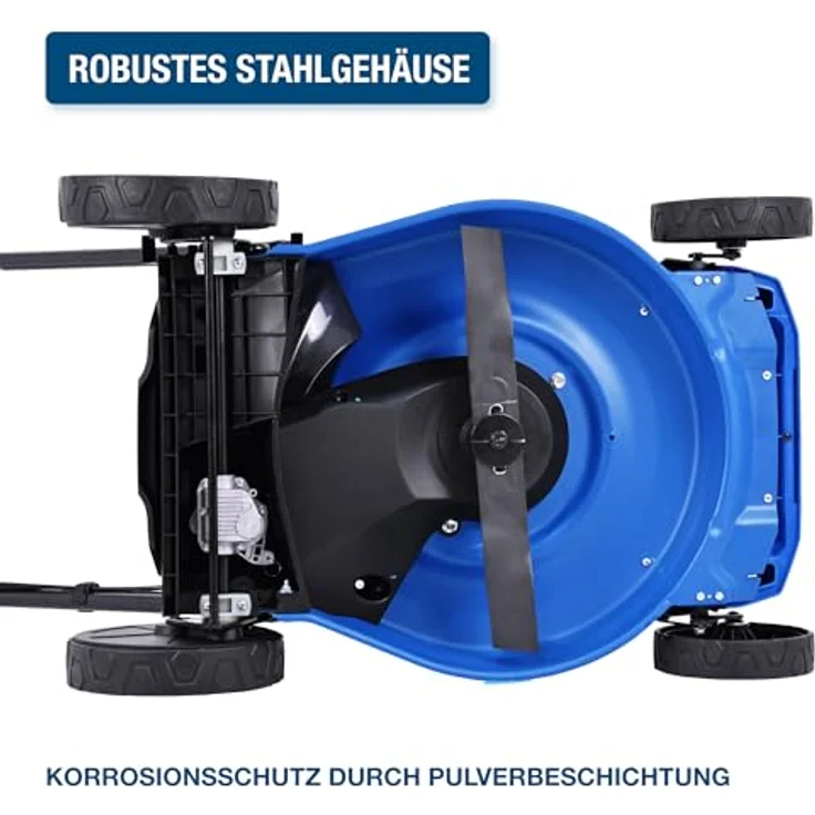 HYUNDAI LM5122G, Benzin-Rasenmäher mit 3.9 PS Motor und 51 cm Mähbreite, Radantrieb, Mulcherfunktion, 65 L Fangkorb – Bild 7