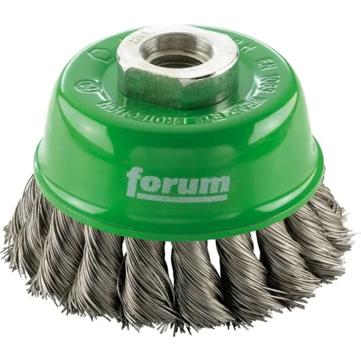 FORUM Topfbürste Rostfrei M14 65x0,35mm gezopft