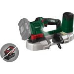 Parkside Bandsäge PARKSIDE 20V Akku-Bandsäge PMBA 20-Li A1 mit LED Licht, kompakt und kraftvoll in grün