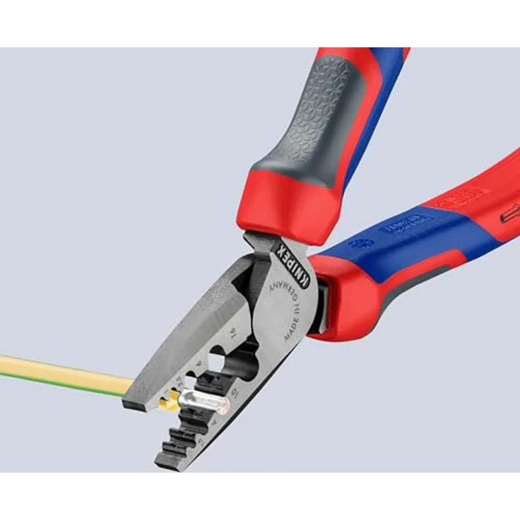 KNIPEX 97 72 180 Crimpzange für Aderendhülsen mit Mehrkomponenten-Hüllen 180 mm – Bild 5