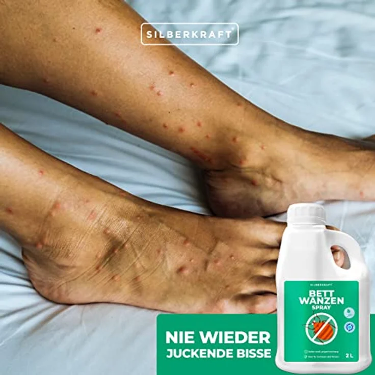 Silberkraft Bettwanzenspray 2 L für Matratzen und Betten, effektiv Bettwanzen bekämpfen, textilfreundliches Anti-Bettwanzen-Spray – Bild 4