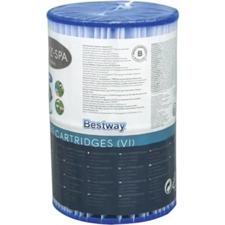 Bestway Filter Cartridge VI für Miami, Vegas, Monaco Lay-Z-Spa 58323- 6er Twin Pack – Bild 3