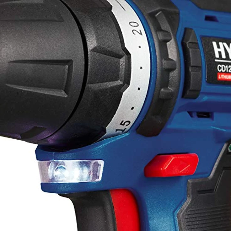 Hyundai HYUNDAI Akku-Bohrschrauber CD1201LI SET (12V Akkuschrauber, Akkubohrer) – Bild 5