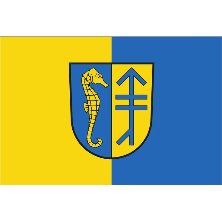 Flagge Hiddensee 110 g/m² ca. 60 x 90 cm