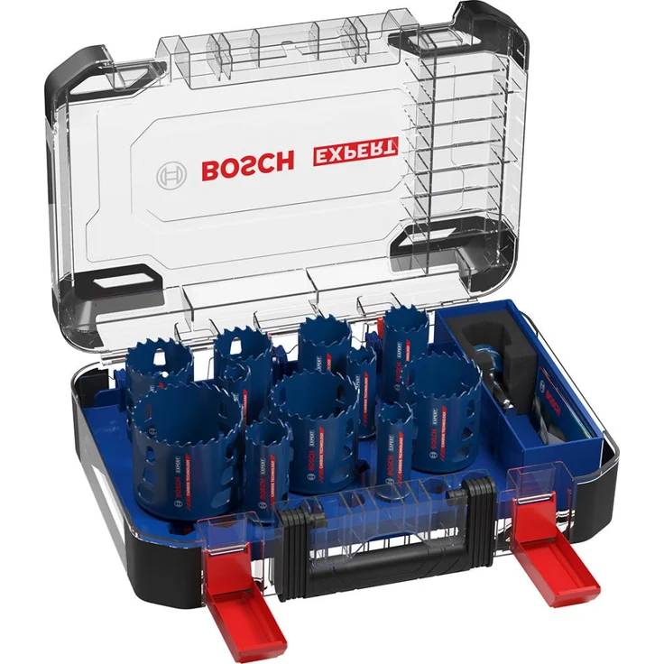 Bosch Expert Tough Material Lochsäge-Set, 20-22-25-32-35-40-44-51-60-64-76 mm, 14-tlg. - Preisvergleich – Bild 2