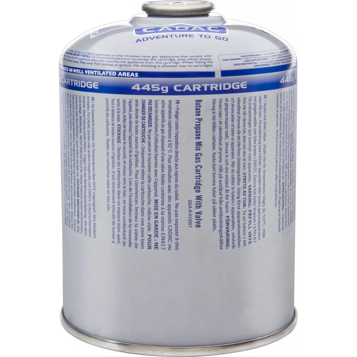 Cadac Gascartridge Gaskartusche Butan/Propan 445g EN417 CA445-N – Bild 4