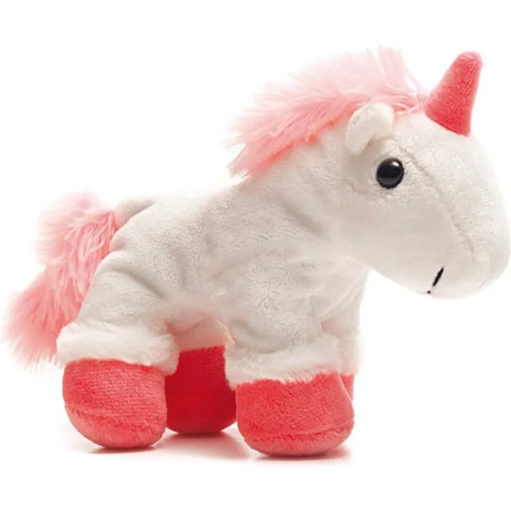 Aumüller Einhorn Katzenspielkissen aus Schmuseplüsch