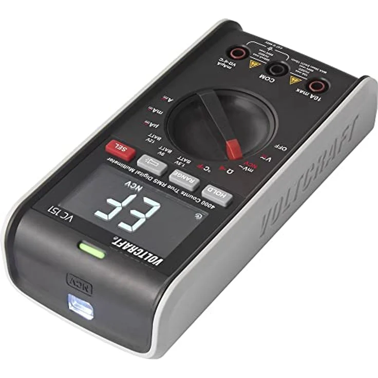 VOLTCRAFT VC151 Hand-Multimeter digital CAT III 600V Anzeige (Counts) 4000 – Bild 4