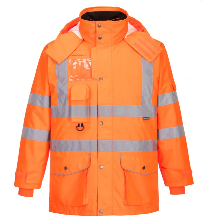 Portwest 7-in-1 Warnschutzjacke bis -40°C, RT27 orange Gr. M