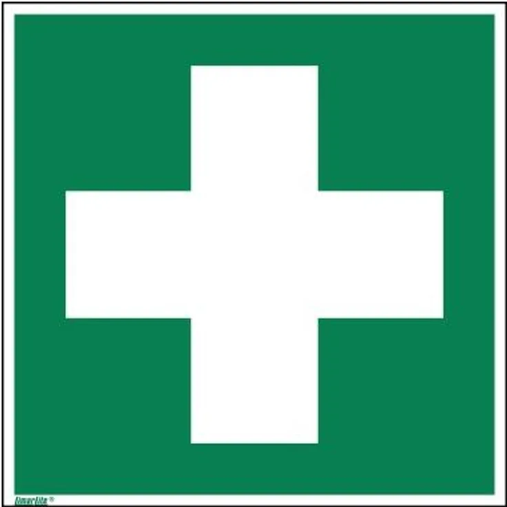 Hinweisschild Erste Hilfe E03 200x200mm PVC 195050200