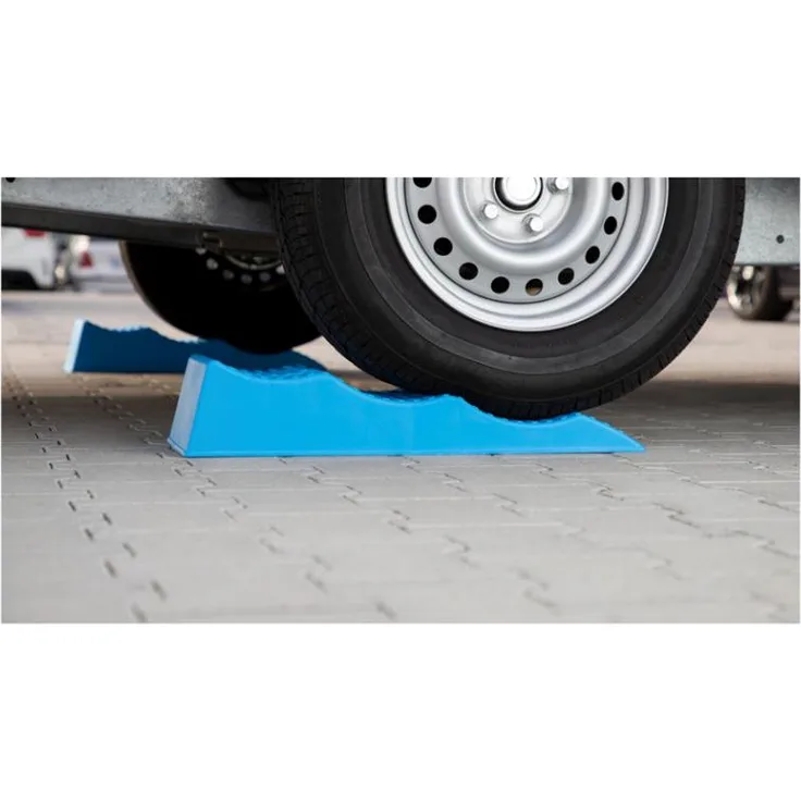 cartrend Ausgleichskeil, blau, 2er Set