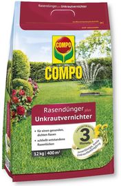 COMPO® Rasendünger plus Unkrautvernichter, 12 kg