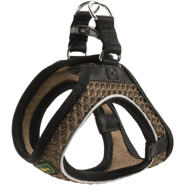 Hunter Hunde-Geschirr Hilo Comfort braun S-M