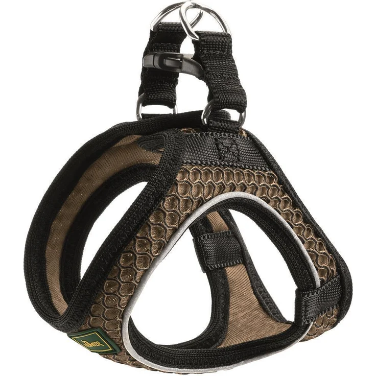 Hunter Hunde-Geschirr Hilo Comfort braun S-M – Bild 1