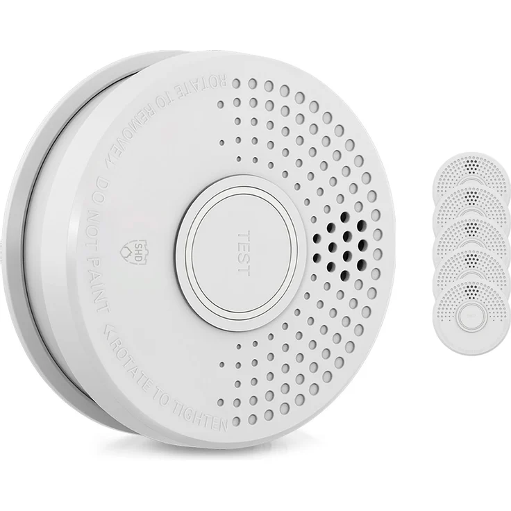 Rauchmelder DOF39 Kunststoff Warnsignal: 85 dB 9V batteriebetrieben Weiß – Bild 1
