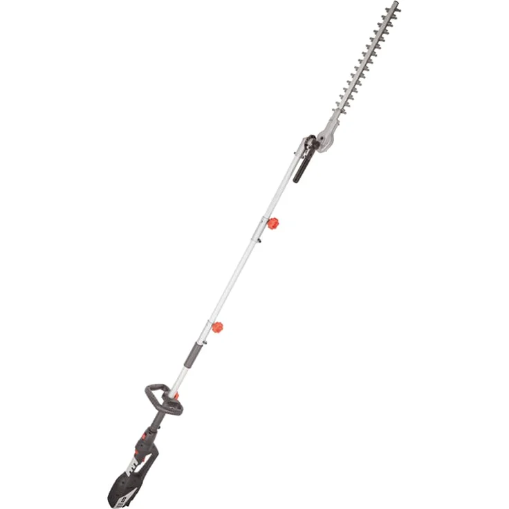 Scheppach Elektro-Heckenschere TPH900 Gartenschere, ideal für hohe Hecken und Sträucher, gehärtetes Stahlschwert, 900 Watt Leistung, Schnitt 15 mm – Bild 3