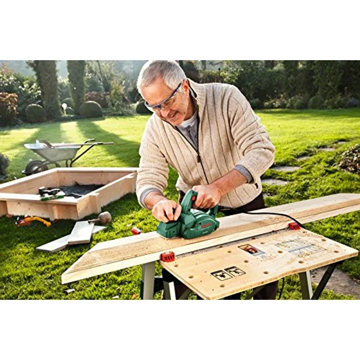 Bosch Elektro Hobelmaschine PHO 1500 (550 Watt, Hobelbreite 82 mm, im Karton) – Bild 5