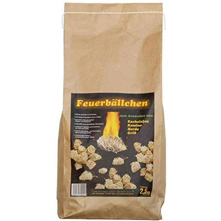 Raiffeisenwaren Feuerbällchen Anzünder, Inhalt 15 kg, Brenndauer 10 min – Bild 2