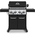 BROIL KING Crown 490 schwarz, mit Heck- + Seitenbrenner - Preisvergleich