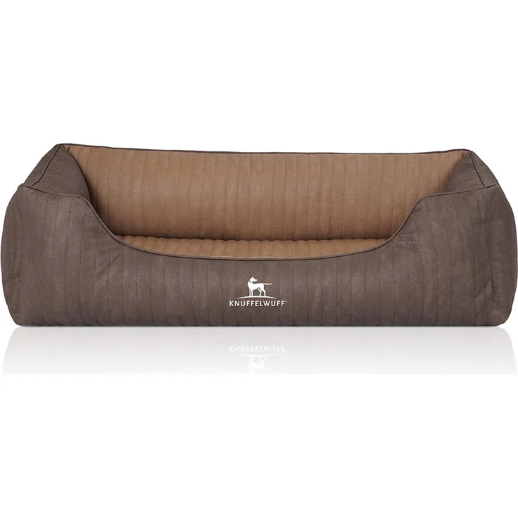 Knuffelwuff Hundebett Outlander Coffee/Braun XL 105x75cm – Bild 1