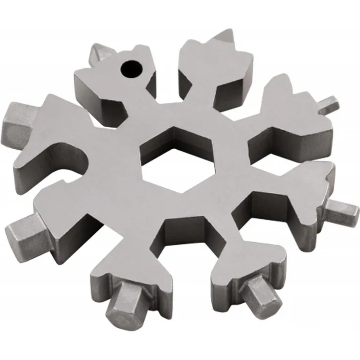 Universal-Tool McPower Schneeflocke 18-in-1 Flaschenöffner Schraubendreher