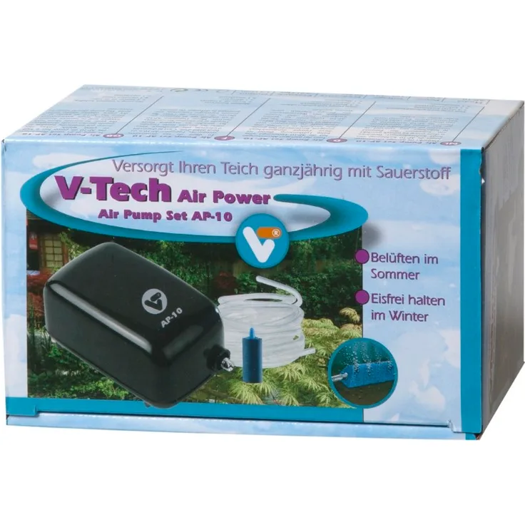 Velda Teichbelüftung Teichbelüfter Set AIR PUMP AP-10 VT 145050