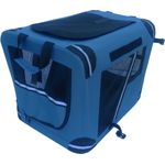 TrendLine Tiertransportbox 60 x 45 x 40 cm, blau