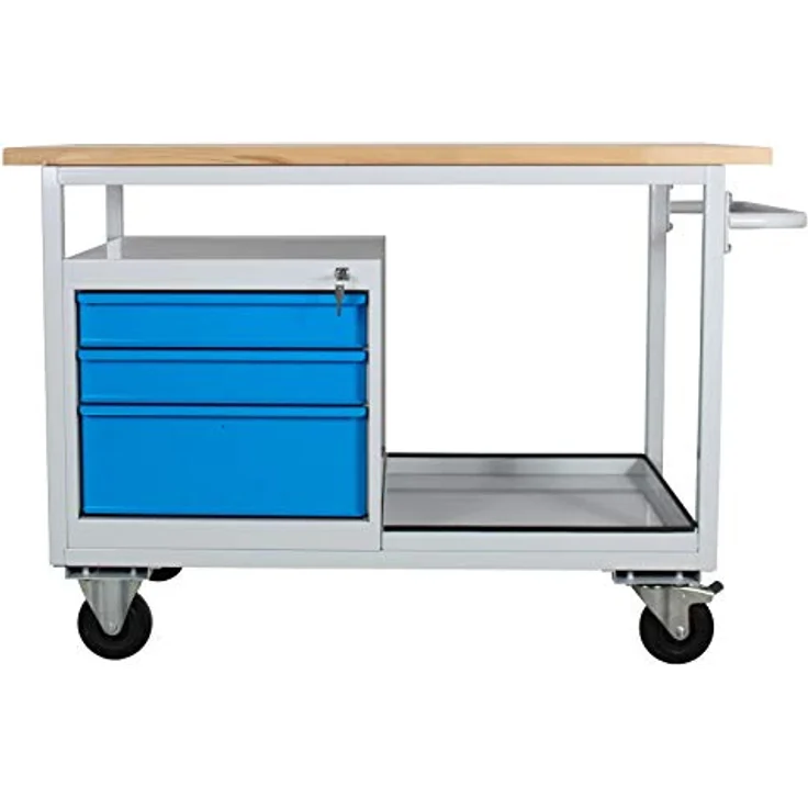 Mobile Werkbank ECO mit 3 Schubladen – Bild 3