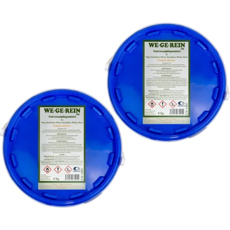 We.ge.rein 12kg Universalpflegemittel für Wege, Kieselsteine, Fliesen, Steinplatten, Beton