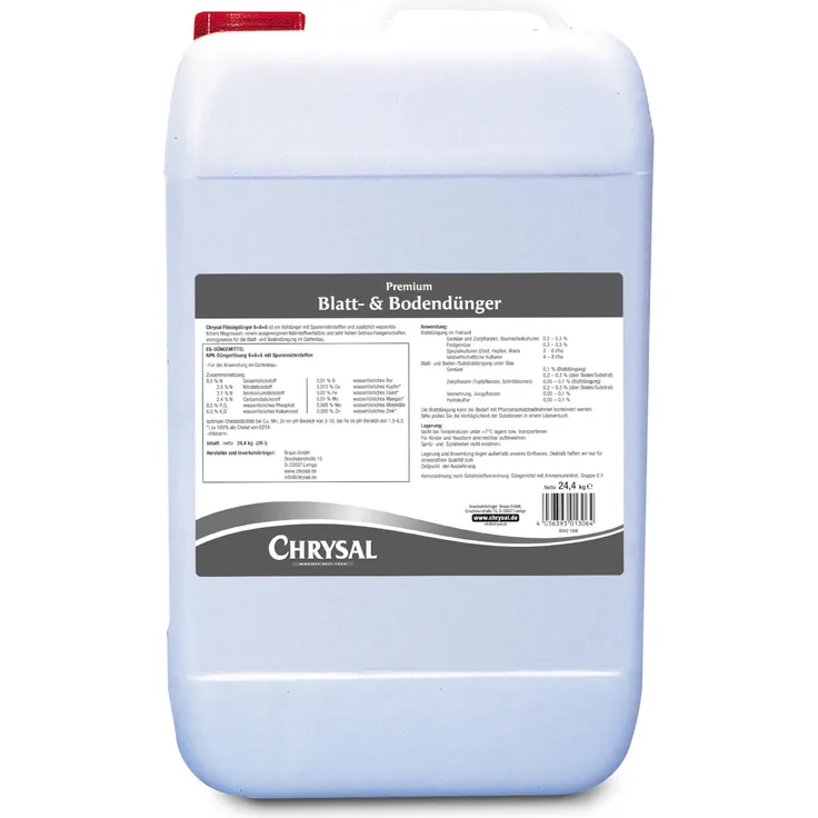 Chrysal Premium Blatt- und Bodendünger - 20 Liter