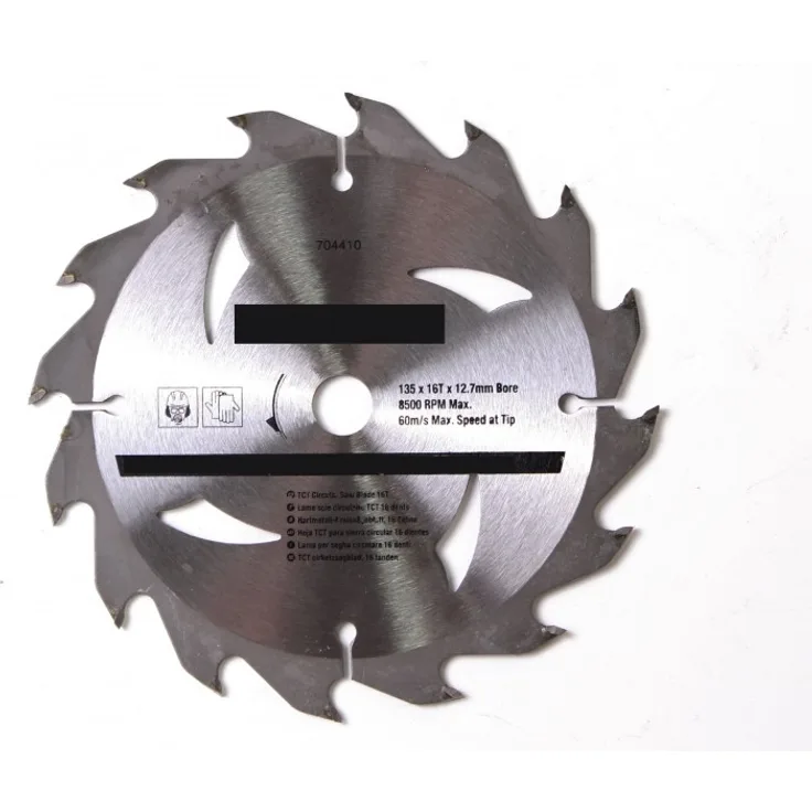 HM-Kreissägebla?tt 135 x 12,7 mm = 16 Zähne Hartmetall 140 Sägeblatt Kreissäge