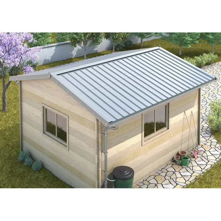 Sarei Trapezblech SDF 118 x 58,5 cm 0,63 mm natur