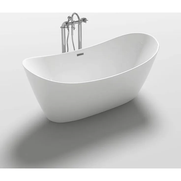 HOME DELUXE Freistehende Badewanne OVALO