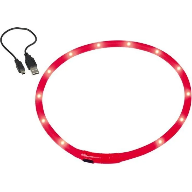 Nobby LED Lichtschlauch Visible Hals: 70 cm, Breite: 10 mm, rot