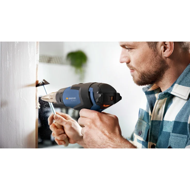 Steinel Heißluftgebläse HL 1920 E, 2000 W, 80°-600°C stufenlos einstellbar, 3 Stufen Luftregulierung – Bild 6