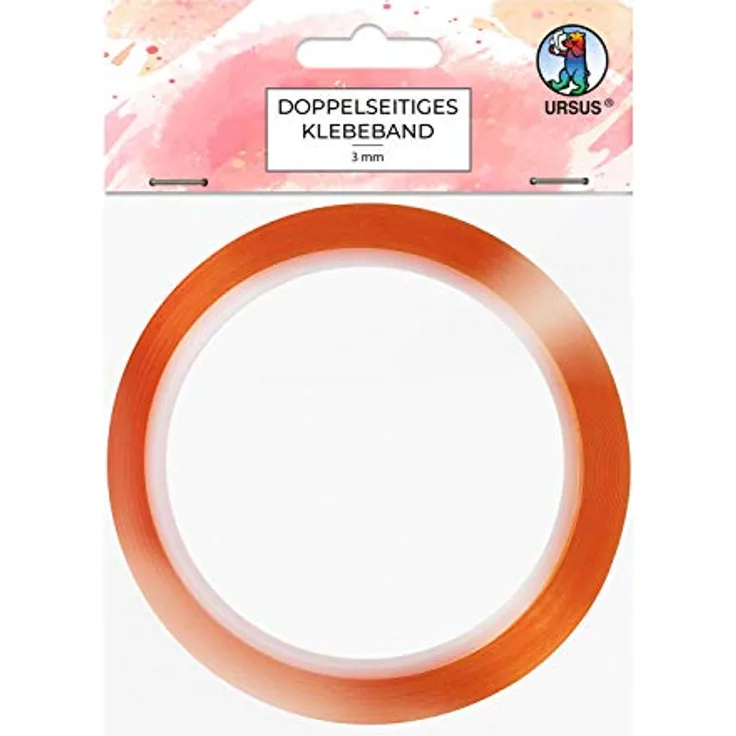 Doppelseitiges Klebeband transparent 3mm x 10m