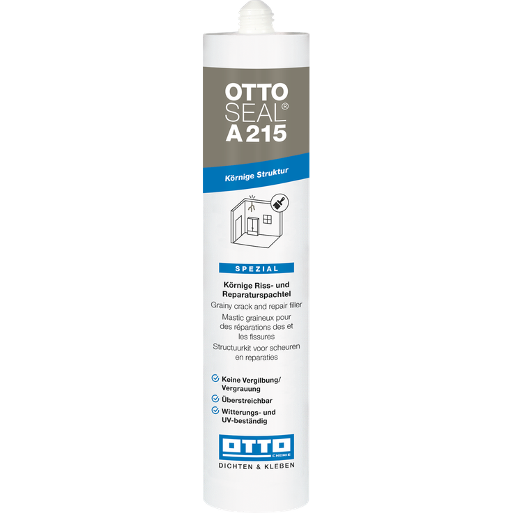 Ottoseal A215 Riss- und Reparaturspachtelmasse weiß C01 310ml