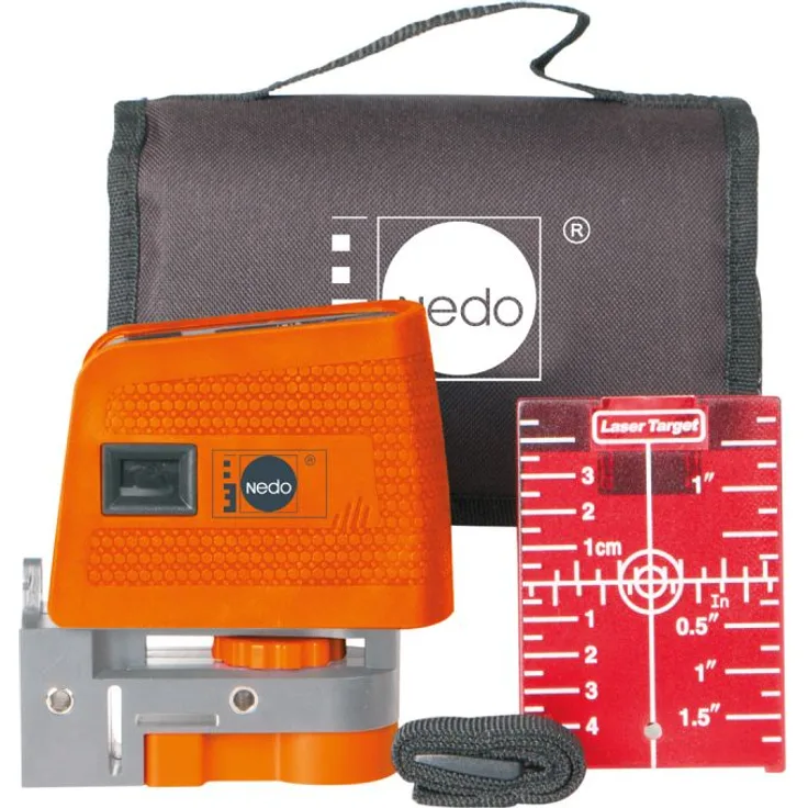 Nedo X-Liner 5P Selbstnivellierender Fünf-Punkt-Laser