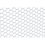 Alberts Sechseckgeflecht | verzinkt | Maschen 13 x 13 mm | Höhe 100 cm | Länge 10 m 
(614126)