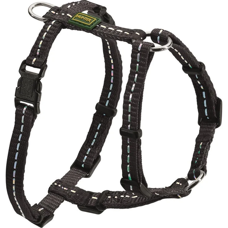 Hunter Hunde-Geschirr Tripoli schwarz XS-S – Bild 1