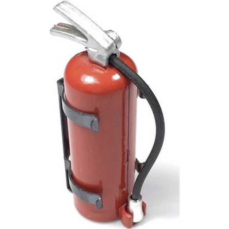Absima 1:10 Feuerlöscher mit Halterung Rot