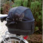 Trixie Fahrradtasche 29x42x48 cm schwarz