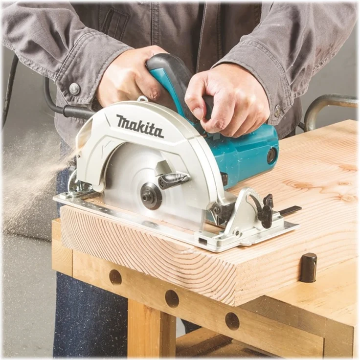 Makita HS7611J Handkreissäge im Makpac 1600 W Leistung – Bild 6