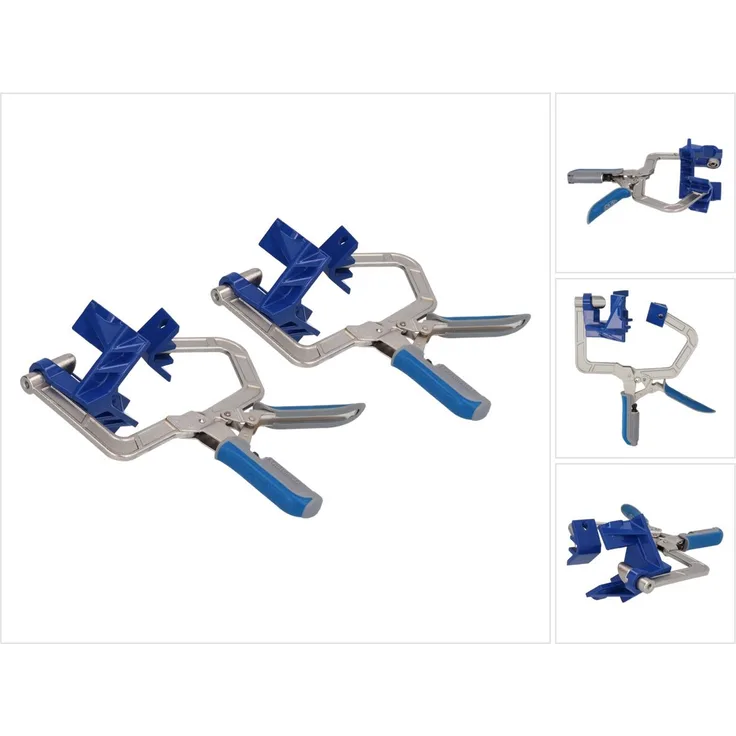 Kreg Set 2x Automaxx Eckzwinge 90° 25 mm ( KHCCC ) Klemmzwinge Zwinge
