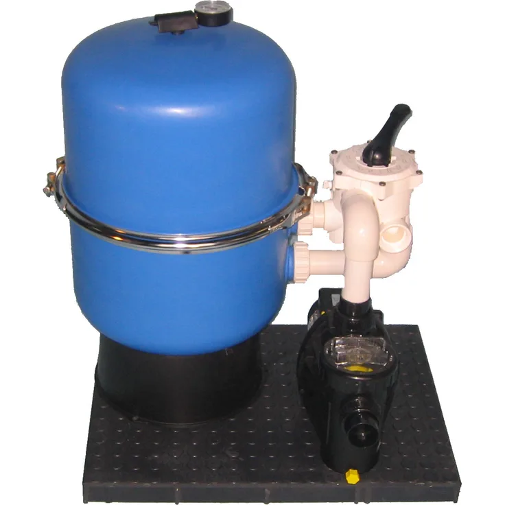Sandfilteranlage Hawaii 600mmØ, Pumpe Aqua Plus 11m³/h für Pools bis 60m³